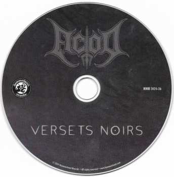 CD Acod: Versets Noirs DIGI 552959