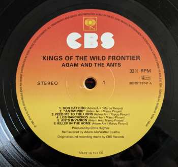 LP Adam And The Ants: Kings of the Wild Frontier 593025