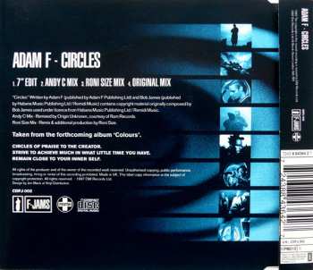 CD Adam F: Circles 550515