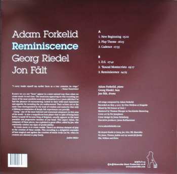 LP Adam Forkelid: Reminiscence 84815