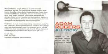 CD Adam Rogers: Allegory 632519