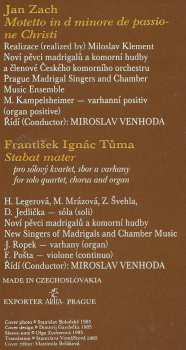 LP Adam Václav Michna Z Otradovic: Česká Velikonoční Muzika / Motetto In D Minore De Passione Christi / Stabat Mater 560464