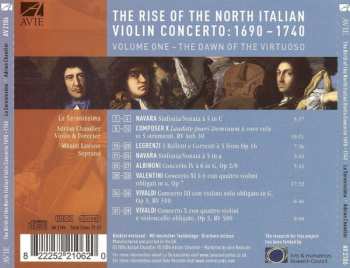 CD Adrian Chandler: The Rise Of The North Italian Violin Concerto: 1690-1740, Vol. 1 - The Dawn Of The Virtuoso  454362