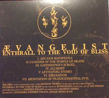 CD Ævangelist: Enthrall To The Void Of Bliss 229345