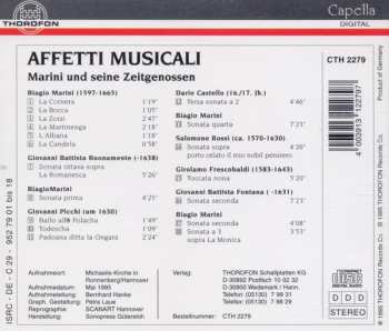 CD Affetti Musicali: Marini Und Seine Zeitgenossen 555664