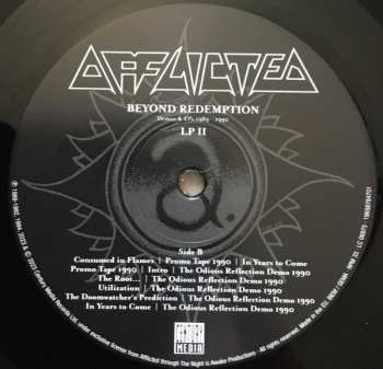 3LP Afflicted: Beyond Redemption (Demos & EPs 1989 - 1992) 445541