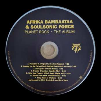 CD Afrika Bambaataa & Soulsonic Force: Planet Rock - The Album LTD 611098