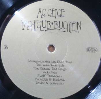 LP AG Geige: Yachtclub + Buchteln 385062