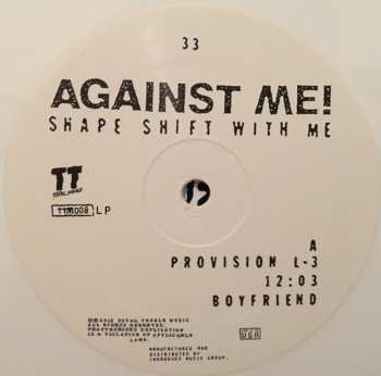 2LP Against Me!: Shape Shift With Me CLR | LTD 579309