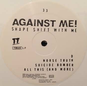 2LP Against Me!: Shape Shift With Me CLR | LTD 579309