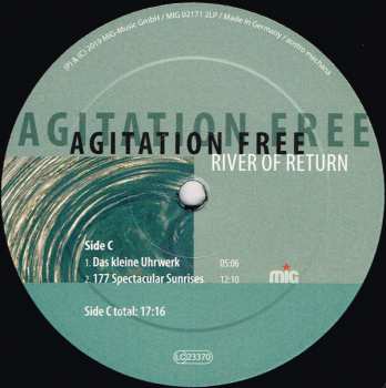 2LP Agitation Free: River of Return 58081