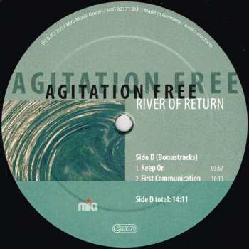 2LP Agitation Free: River of Return 58081