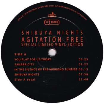 2LP Agitation Free: Shibuya Nights (Live In Tokyo) CLR | LTD | NUM 603962