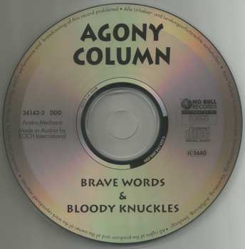 CD Agony Column: Brave Words & Bloody Knuckles 547418