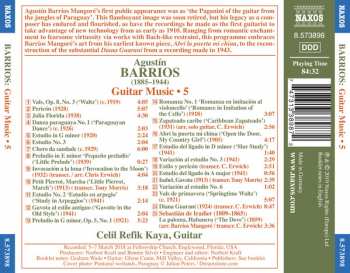 CD Agustín Barrios Mangoré: Guitar Music • 5 123032