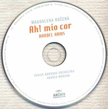 CD Georg Friedrich Händel: Ah! Mio Cor (Handel Arias) 1416