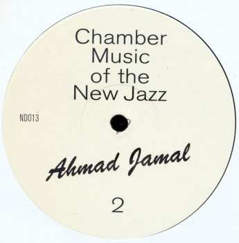 LP Ahmad Jamal: Chamber Music Of The New Jazz 261626