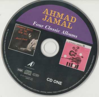 2CD Ahmad Jamal: Four Classic Albums 582315