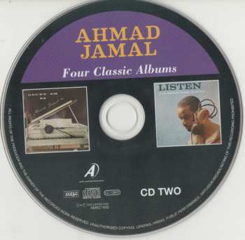 2CD Ahmad Jamal: Four Classic Albums 582315