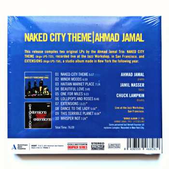 CD Ahmad Jamal: Naked City Theme / Extensions DIGI 563780