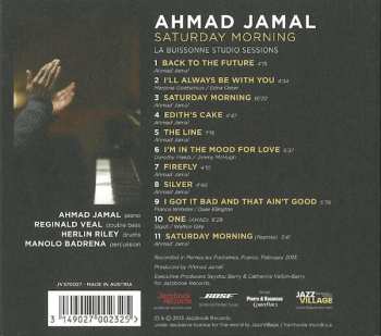 CD Ahmad Jamal: Saturday Morning - La Buissonne Studio Sessions 105731