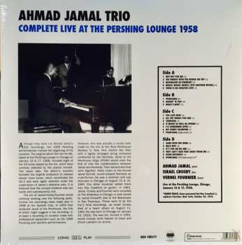 2LP Ahmad Jamal Trio: Complete Live At The Pershing Lounge 1958 LTD 611091