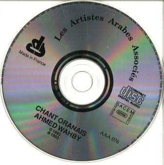 CD Ahmed Wahby: Chant Oranais 586703