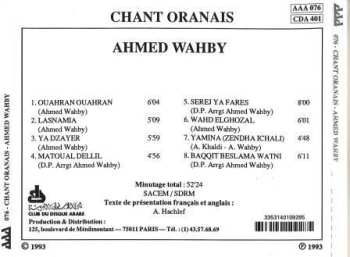 CD Ahmed Wahby: Chant Oranais 586703