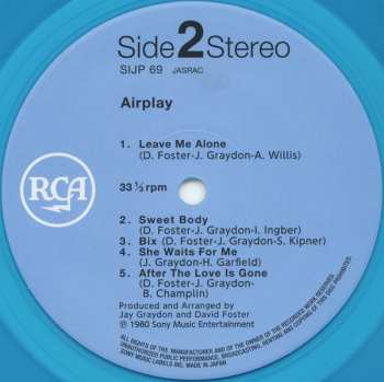 LP Airplay: Airplay CLR | LTD 668600