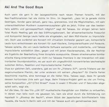 CD Aki And The Good Boys: Live At Willisau Jazz Festival 302281