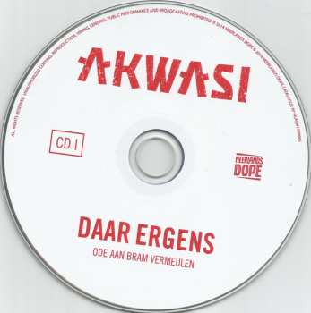 2CD Akwasi: Daar Ergens (Ode Aan Bram Vermeulen) 555460