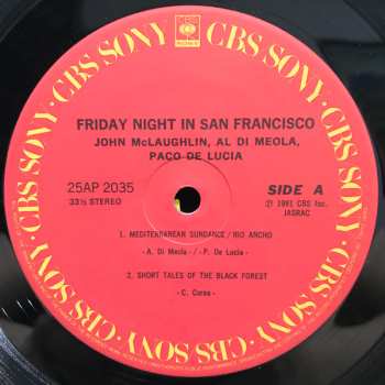 LP Paco De Lucía: Friday Night In San Francisco 583602