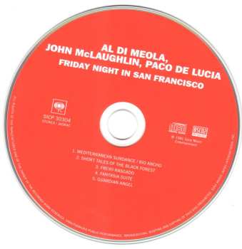 CD Paco De Lucía: Friday Night In San Francisco 658832