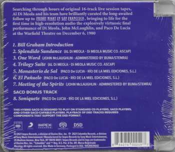 SACD Al Di Meola: Saturday Night In San Francisco 596925