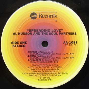 LP Al Hudson & The Partners: Spreading Love 646681