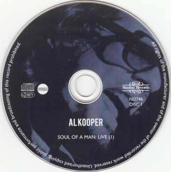 3CD Al Kooper: Soul Of A Man: Live • Rekooperation 490543