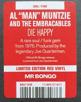 SP Al “Man” Muntzie And The Embraceables: Die Happy LTD 582769