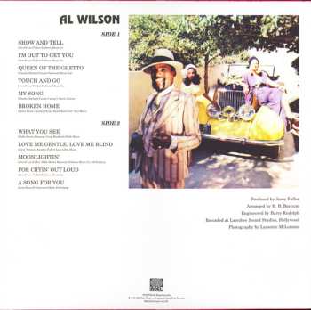 LP Al Wilson: Show And Tell CLR | LTD 614804