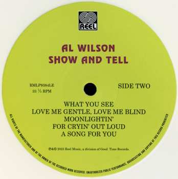 LP Al Wilson: Show And Tell CLR | LTD 614804