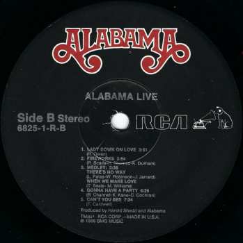 LP Alabama: Alabama Live 543314