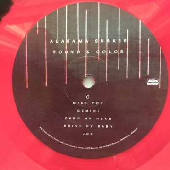 2LP Alabama Shakes: Sound & Color CLR | DLX 614224