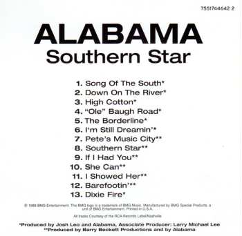 CD Alabama: Southern Star 631917