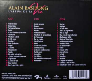 3CD Alain Bashung: L'album De Sa Vie 628545