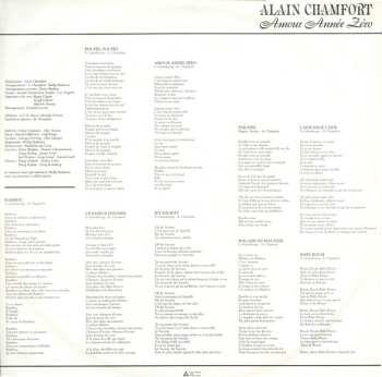 LP Alain Chamfort: Amour, Année Zéro 646812