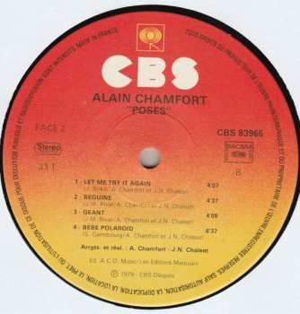 LP Alain Chamfort: Poses 646805