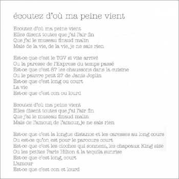 CD Alain Souchon: Écoutez D'Où Ma Peine Vient LTD | DIGI 583041