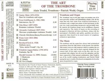 CD Alain Trudel: The Art Of The Trombone 193957