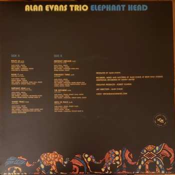 LP Alan Evans Trio: Elephant Head 572177