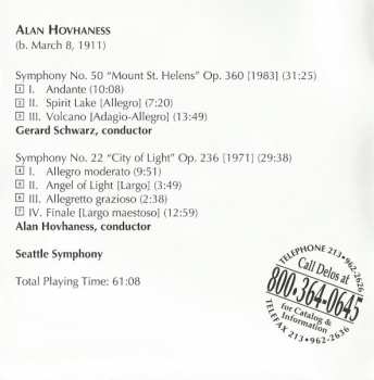 CD Alan Hovhaness: Mysterious Mountain / And God Created Great Whales 115443