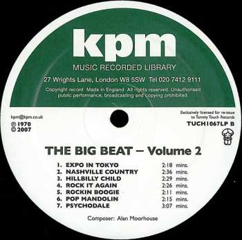 LP Alan Moorhouse: The Big Beat - Volume 2 606084